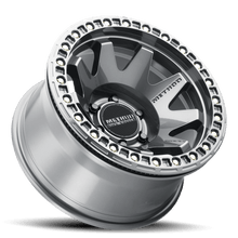Method Race Wheels MR108 Beadlock, 17x9, -44mm Offset, 6x5.5, 106.25mm Centerbore, Gloss Titanium, - MR10879060844B
