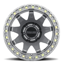 Method Race Wheels MR108 Beadlock, 17x9, -44mm Offset, 6x5.5, 106.25mm Centerbore, Gloss Titanium, - MR10879060844B