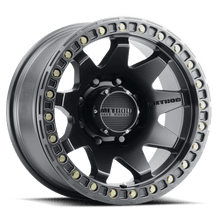 Method Race Wheels MR108 Beadlock, 17x9, -44mm Offset, 8x6.5, 130.81mm Centerbore, Matte Black, - MR10879080544B