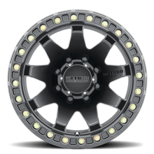 Method Race Wheels MR108 Beadlock, 17x9, -44mm Offset, 8x6.5, 130.81mm Centerbore, Matte Black, - MR10879080544B