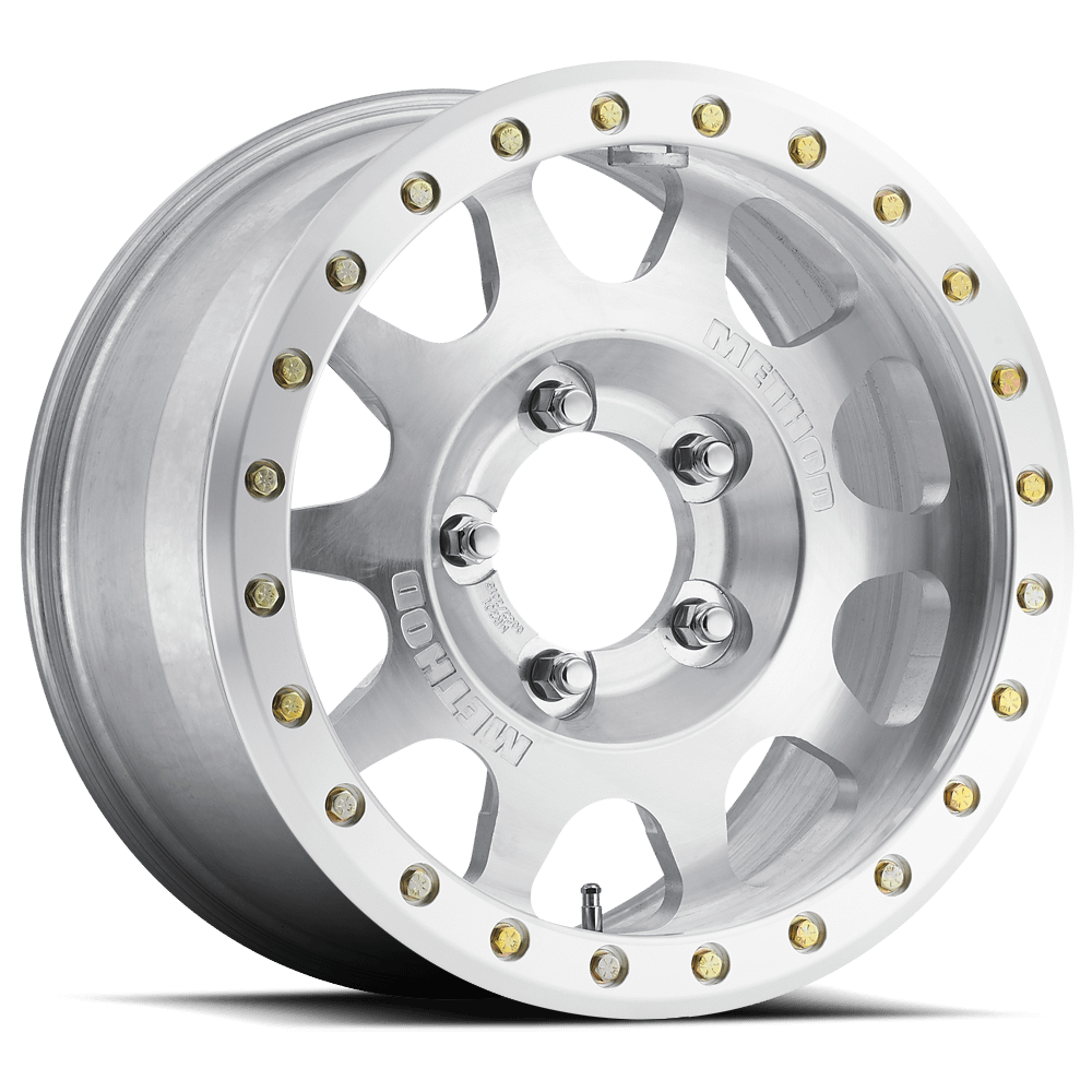Method Race Wheels Aluminum Wheels 17x9 Forged MR201 Bolt Pattern 5 On 139.7 Offset -12 Lip Size 2.56 Raw Machined Method - MR20179055312BVR