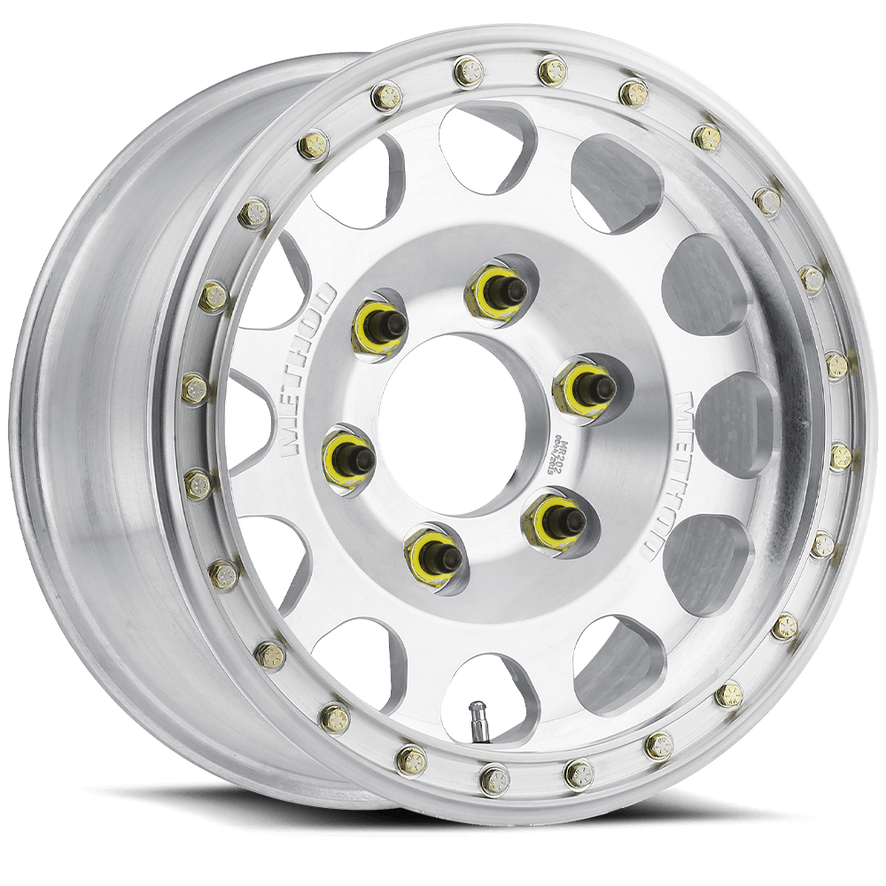 Method Race Wheels Aluminum Wheels 17x9 Forged MR202 Bolt Pattern 6 On 139.7 Offset -12 Lip Size 2.56 Raw Machined Method - MR20279060312BVR