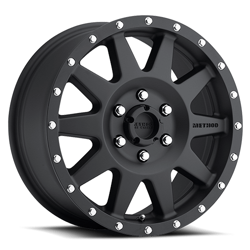 Method Race Wheels MR301 The Standard, 20x9, +18mm Offset, 6x5.5, 108mm Centerbore, Matte Black - MR30129060518