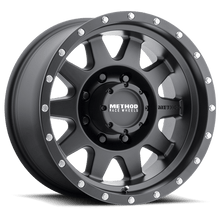 Method Race Wheels MR301 The Standard, 16x7, 0mm Offset, 8x6.5, 130.81mm Centerbore, Matte Black - MR30167080500