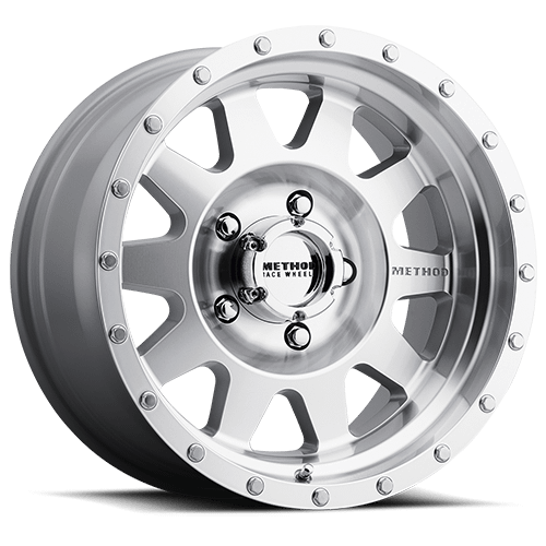 Method Race Wheels MR301 The Standard, 17x9, -12mm Offset, 5x5.5, 108mm Centerbore, Machined/Clear Coat - MR30179055312N