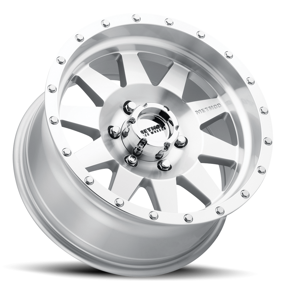 Method Race Wheels MR301 The Standard, 17x9, -12mm Offset, 6x5.5, 108mm Centerbore, Machined/Clear Coat - MR30179060312N