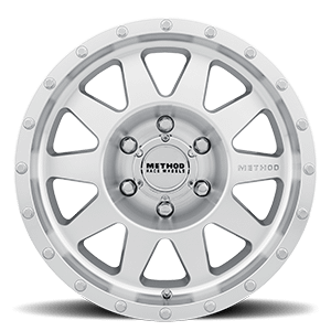 Method Race Wheels MR301 The Standard, 17x9, -12mm Offset, 6x5.5, 108mm Centerbore, Machined/Clear Coat - MR30179060312N