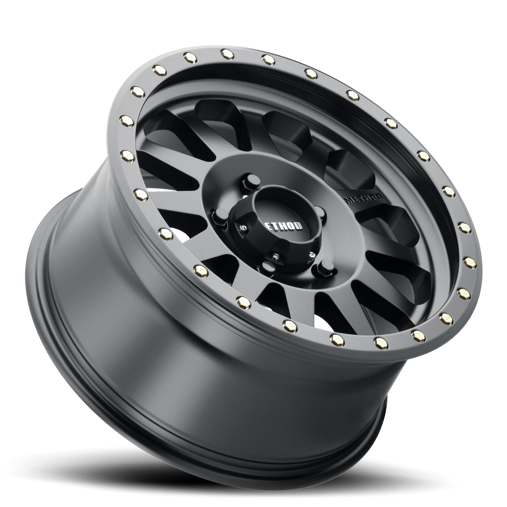 Method Race Wheels MR304 Double Standard, 15x10, -50mm Offset, 5x5.5, 108mm Centerbore, Matte Black - MR30451055550N