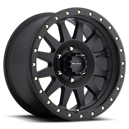 Method Race Wheels MR304 Double Standard, 15x8, -24mm Offset, 6x5.5, 108mm Centerbore, Matte Black - MR30458060524N