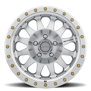 Method Race Wheels MR304 Double Standard, 17x8.5, 0mm Offset, 5x5, 94mm Centerbore, Machined/Clear Coat - MR30478550300