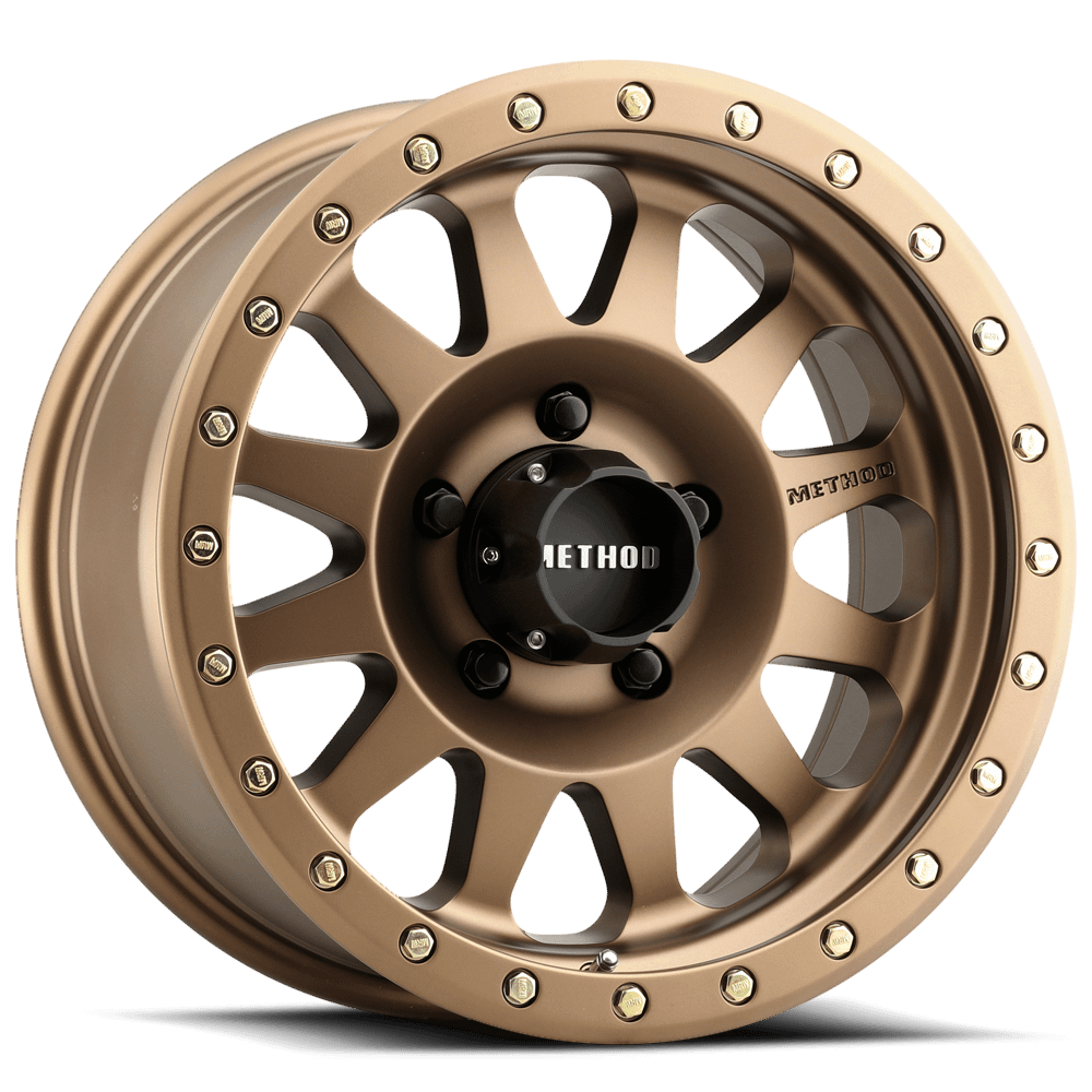 Method Race Wheels Aluminum Wheels 17x8.5 Double Standard MR304 Bolt Pattern 5 On 127 Offset 0 Lip Size 3.07 Method Bronze BRZ Method - MR30478550900