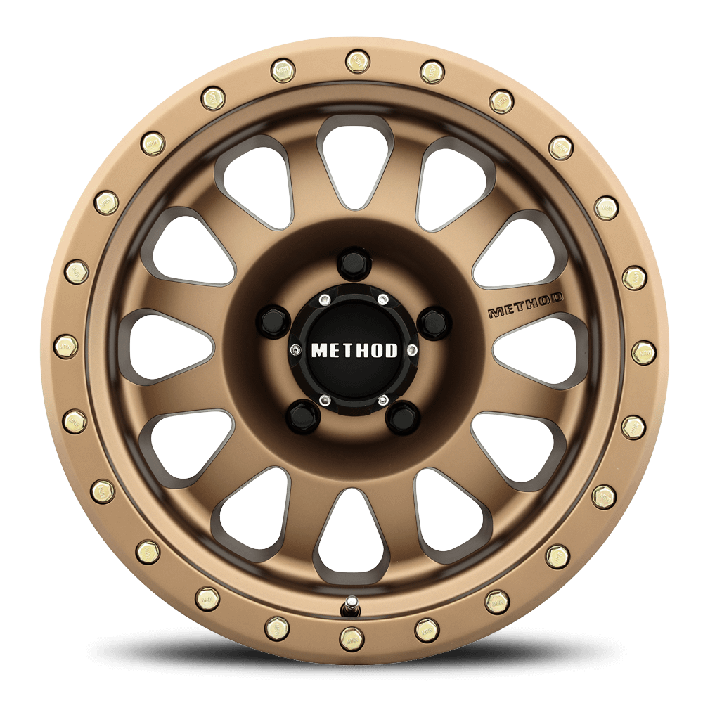 Method Race Wheels Aluminum Wheels 17x8.5 Double Standard MR304 Bolt Pattern 5 On 127 Offset 0 Lip Size 3.07 Method Bronze BRZ Method - MR30478550900