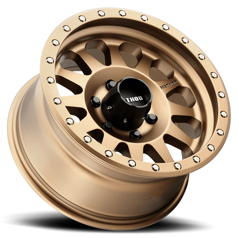 Method Race Wheels Aluminum Wheels 17x8.5 Double Standard MR304 Bolt Pattern 6 On 139.7 Offset 0 Lip Size 2.6 Method Bronze BRZ Method - MR30478560900
