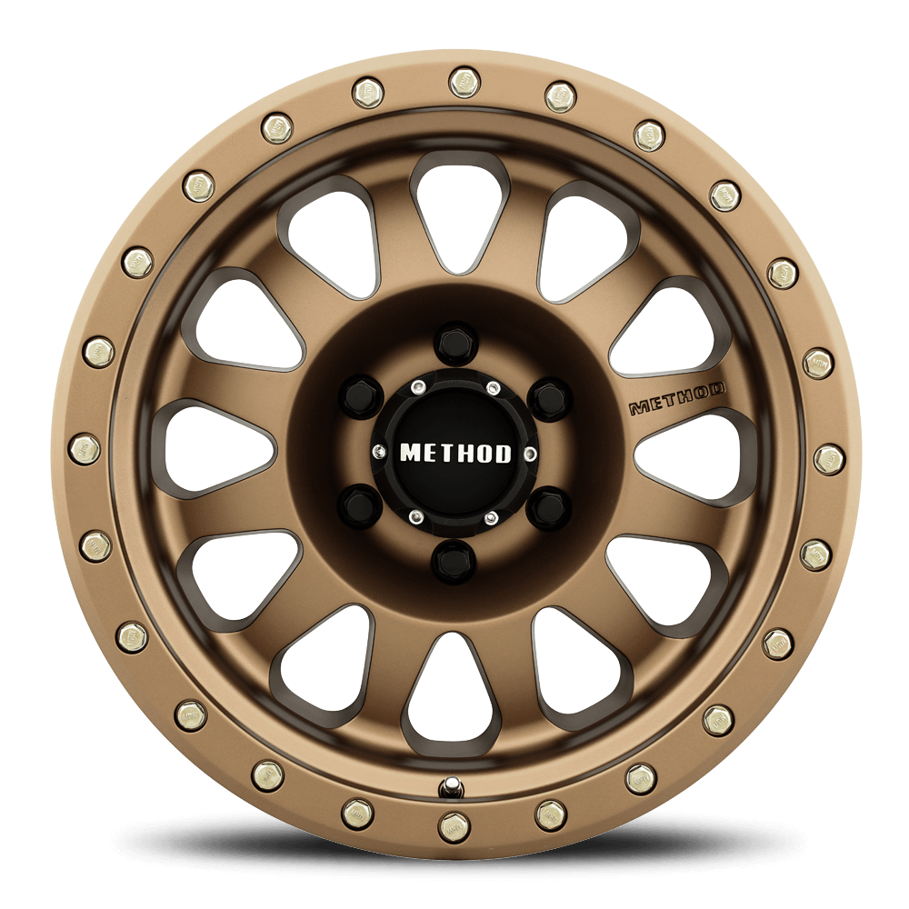 Method Race Wheels Aluminum Wheels 17x8.5 Double Standard MR304 Bolt Pattern 6 On 139.7 Offset 0 Lip Size 2.6 Method Bronze BRZ Method - MR30478560900