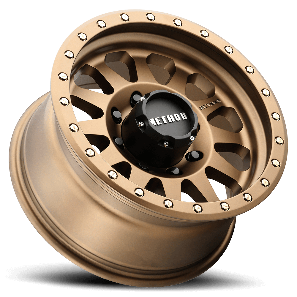 Method Race Wheels Aluminum Wheels 17x8.5 Double Standard MR304 Bolt Pattern 8 On 165.1 Offset 0 Lip Size 2.6 Method Bronze BRZ Method - MR30478580900