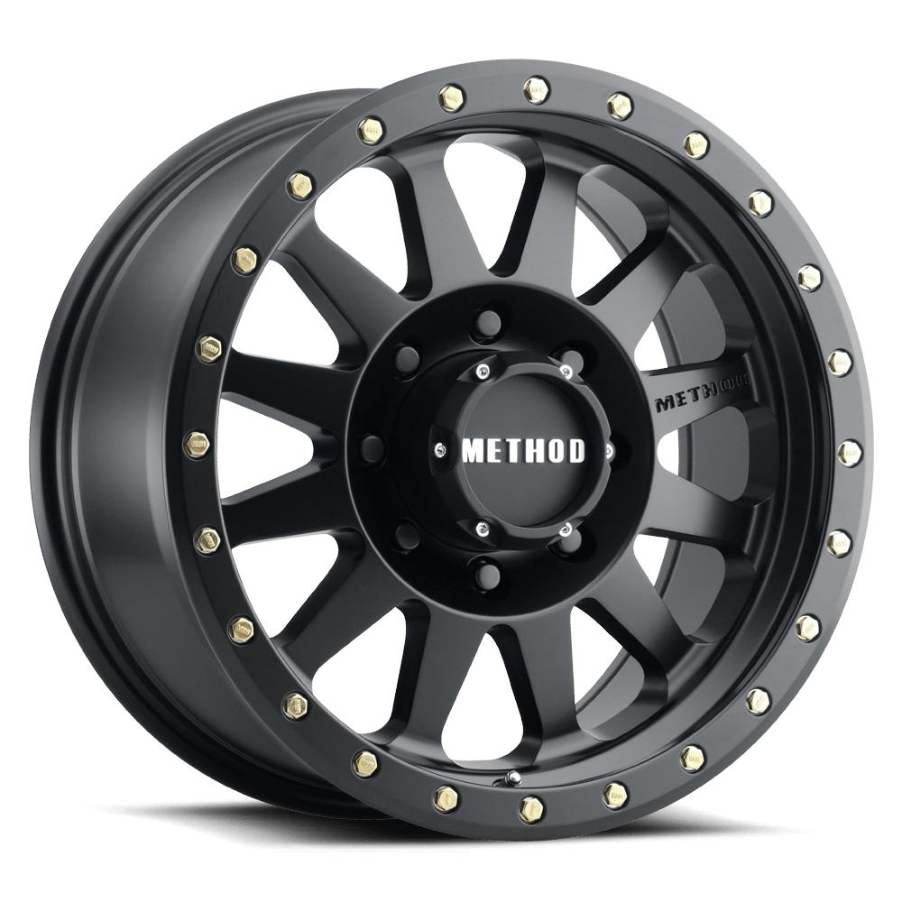 Method Race Wheels MR304 Double Standard, 17x8.5, 0mm Offset, 8x170, 130.81mm Centerbore, Matte Black - MR30478587500