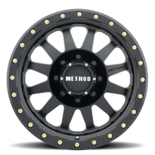Method Race Wheels MR304 Double Standard, 18x9, -12mm Offset, 8x6.5, 130.81mm Centerbore, Matte Black - MR30489080512N