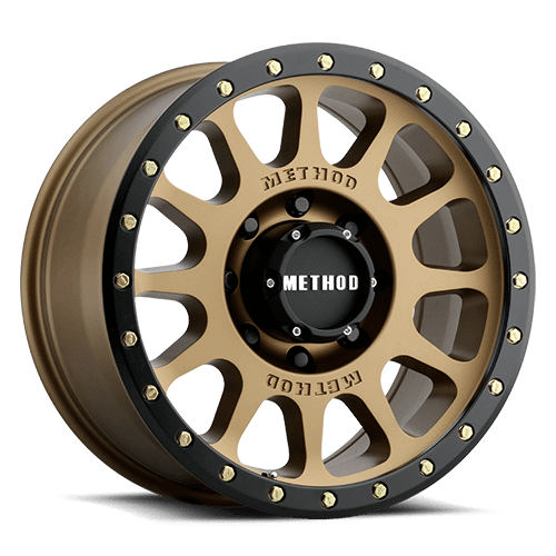 Method Race Wheels MR305 NV, 20x10, -18mm Offset, 8x170, 130.81mm Centerbore, Method Bronze/Black Street Loc - MR30521087918N