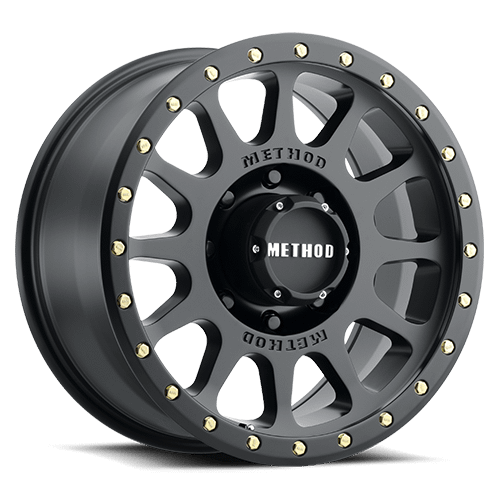 Method Race Wheels MR305 NV, 16x8, 0mm Offset, 8x6.5, 130.81mm Centerbore, Matte Black - MR30568080500