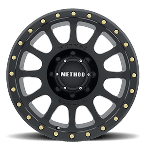 Method Race Wheels MR305 NV, 16x8, 0mm Offset, 8x6.5, 130.81mm Centerbore, Matte Black - MR30568080500