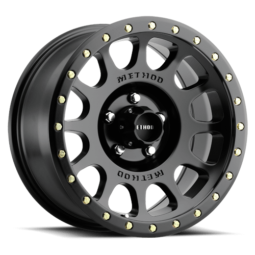 Method Race Wheels Aluminum Wheels 17x8.5 NV MR305 Bolt Pattern 5 On 127 Offset 25 Lip Size 1.18 Matte Black MB Method - MR30578550525