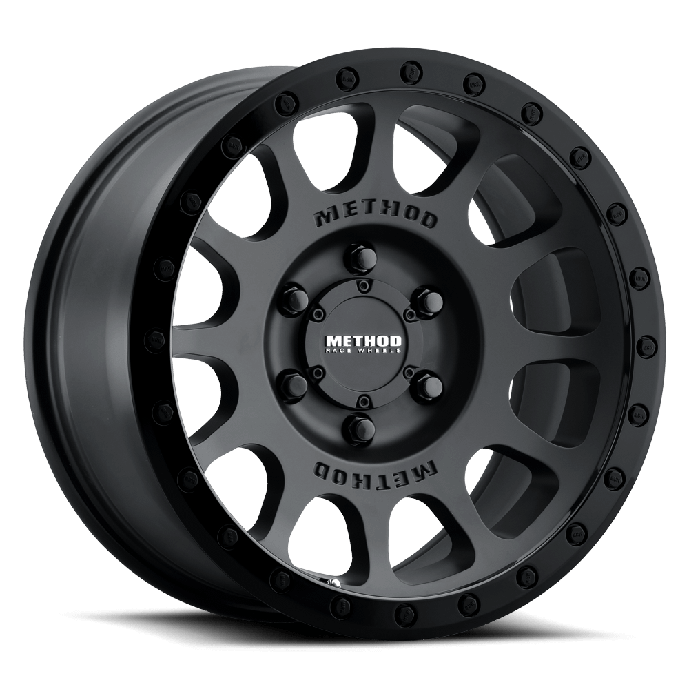 Method Race Wheels Aluminum Wheels 17x8.5 NV MR305 Bolt Pattern 6 On 139.7 Offset 25 Lip Size 1.18 Double Black MB Method - MR305785601025