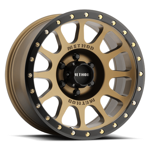 Method Race Wheels MR305 NV, 18x9, 0mm Offset, 6x135, 94mm Centerbore, Method Bronze/Black Street Loc - MR30589016900