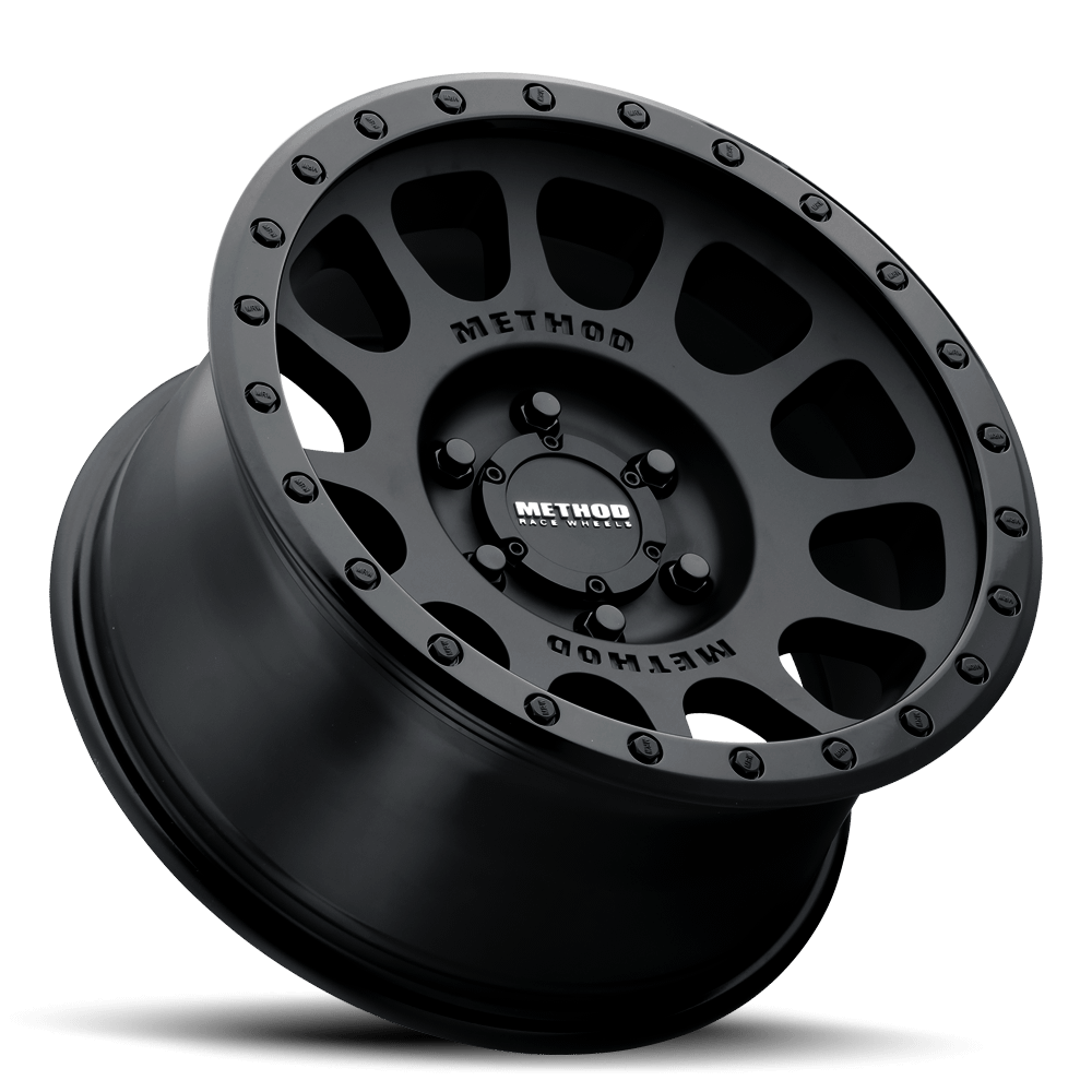 Method Race Wheels Aluminum Wheels 18x9 NV MR305 Bolt Pattern 6 On 139.7 Offset -12 Lip Size 1.46 Double Black BK Method - MR305890601012N