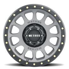 Method Race Wheels Aluminum Wheels 18x9 NV MR305 Bolt Pattern 8 On 165.1 Offset 18 Lip Size 1.38 Titanium TT Matte Black Lip Method - MR30589080818