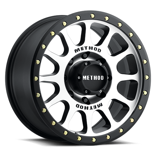 Method Race Wheels MR305 NV, 18x9, +18mm Offset, 8x170, 130.81mm Centerbore, Machined/Black Street Loc - MR30589087318