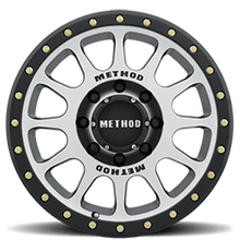 Method Race Wheels MR305 NV, 18x9, +18mm Offset, 8x170, 130.81mm Centerbore, Machined/Black Street Loc - MR30589087318