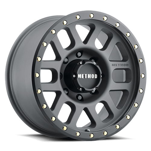 Method Race Wheels MR309 Grid, 17x8.5, 0mm Offset, 8x6.5, 130.81mm Centerbore, Titanium/Black Street Loc - MR30978580800