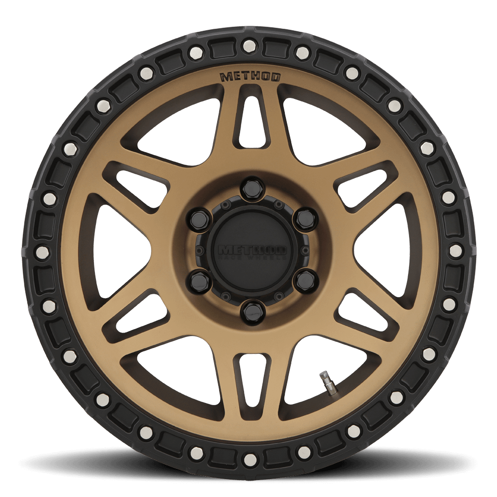 Method Race Wheels MR312, 17x8.5, 0mm Offset, 5x5, 71.5mm Centerbore, Method Bronze/Black Street Loc - MR31278550900