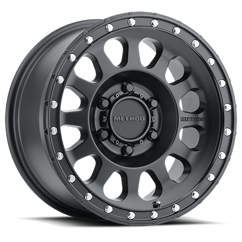 Method Race Wheels Aluminum Wheels 20x10 MR315 Bolt Pattern 6 On 135 Offset -18 Lip Size 3.27 Matte Black MB Method - MR31521016518N