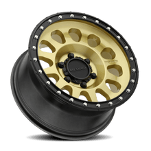 Method Race Wheels MR315, 17x8.5, 0mm Offset, 6x135, 87mm Centerbore, Gold/Black Street Loc - MR31578516100