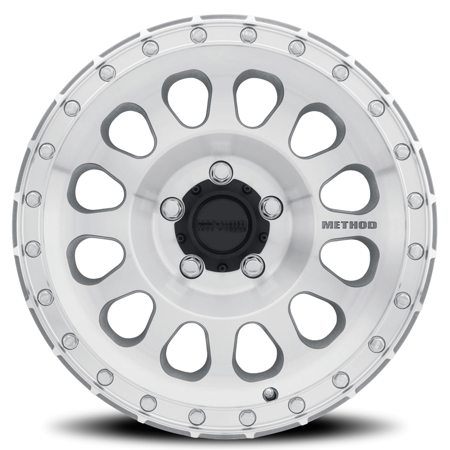 Method Race Wheels MR315, 17x9, -12mm Offset, 5x5, 71.5mm Centerbore, Machined/Clear Coat - MR31579050312N