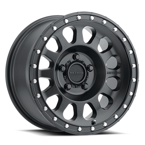 Method Race Wheels MR315, 17x9, -12mm Offset, 5x5, 71.5mm Centerbore, Matte Black - MR31579050512N