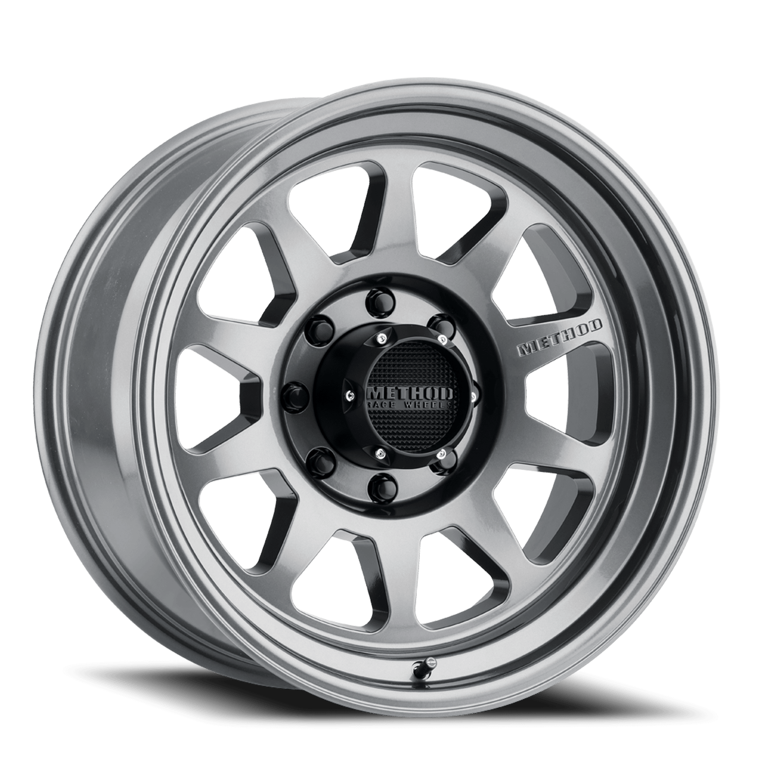Method Race Wheels Aluminum Wheels 20x10 MR316 Bolt Pattern 8 On 165.1 Offset -18 Lip Size 3.03 Gloss Titanium TT Method - MR31621080818N