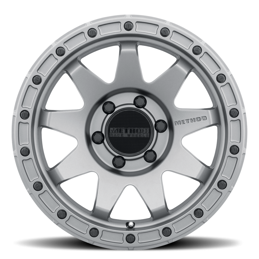 Method Race Wheels MR317, 20x9, +18mm Offset, 6x5.5, 106.25mm Centerbore, Gloss Titanium - MR31729060818