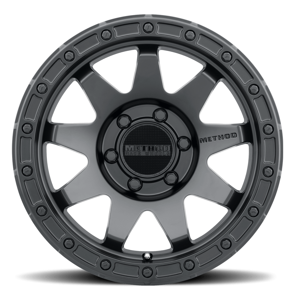 Method Race Wheels MR317, 17x8.5, 0mm Offset, 6x135, 87mm Centerbore, Matte Black - MR31778516500