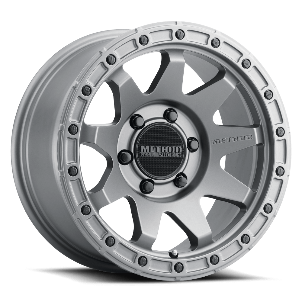 Method Race Wheels MR317, 18x9, +3mm Offset, 6x5.5, 106.25mm Centerbore, Gloss Titanium - MR31789060803