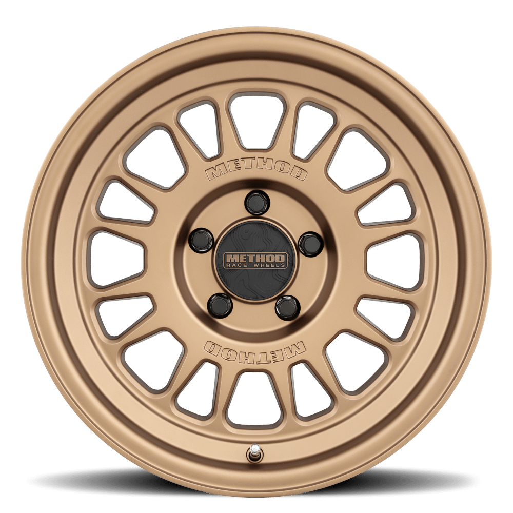 Method Race Wheels Aluminum Wheels 18x8.5 MR318 Bolt Pattern 5 On 150 Offset 40 Lip Size 1.22 Method Bronze BZ Method - MR31888558940