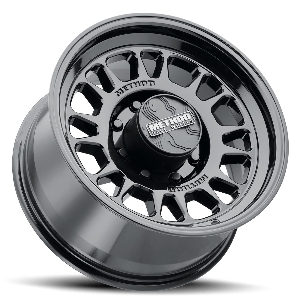 Method Race Wheels Aluminum Wheels 18x9 MR318 Bolt Pattern 8 On 165.1 Offset 18 Lip Size 1.89 Gloss Black GB Method - MR318890801318