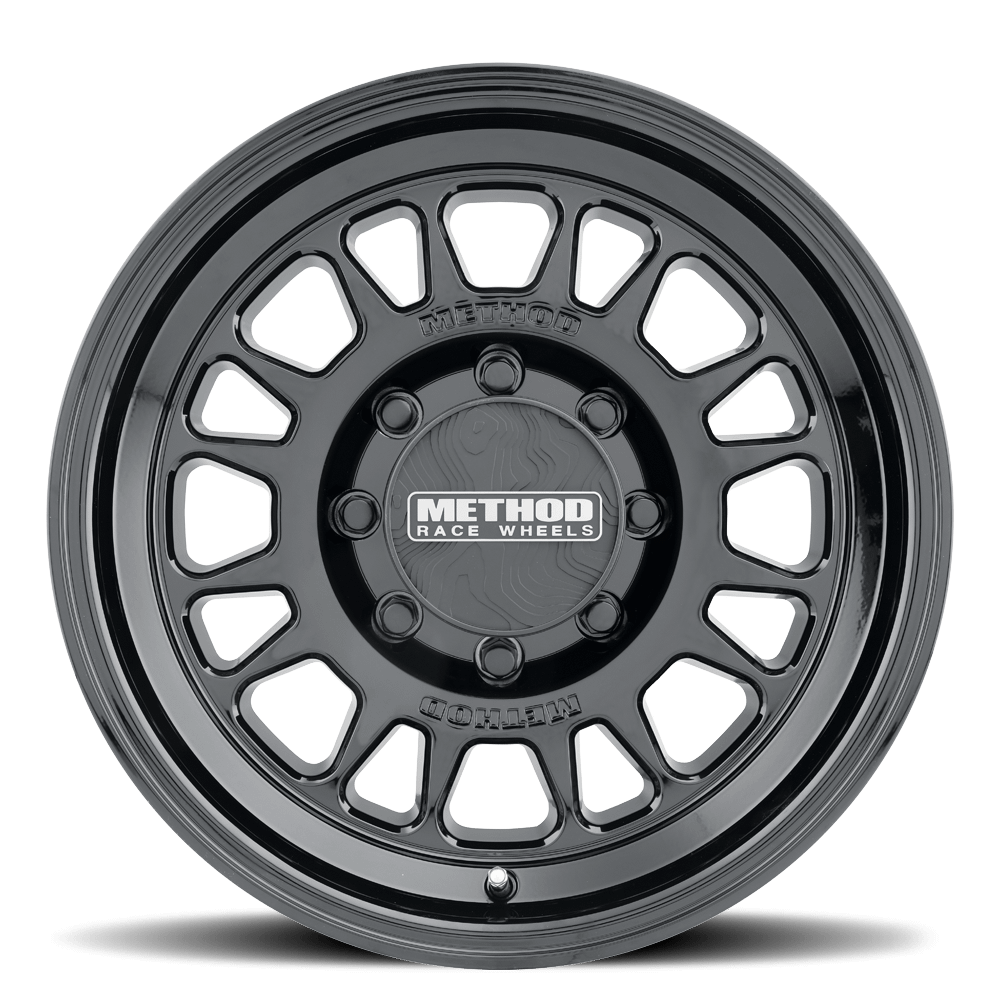 Method Race Wheels Aluminum Wheels 18x9 MR318 Bolt Pattern 8 On 165.1 Offset 18 Lip Size 1.89 Gloss Black GB Method - MR318890801318