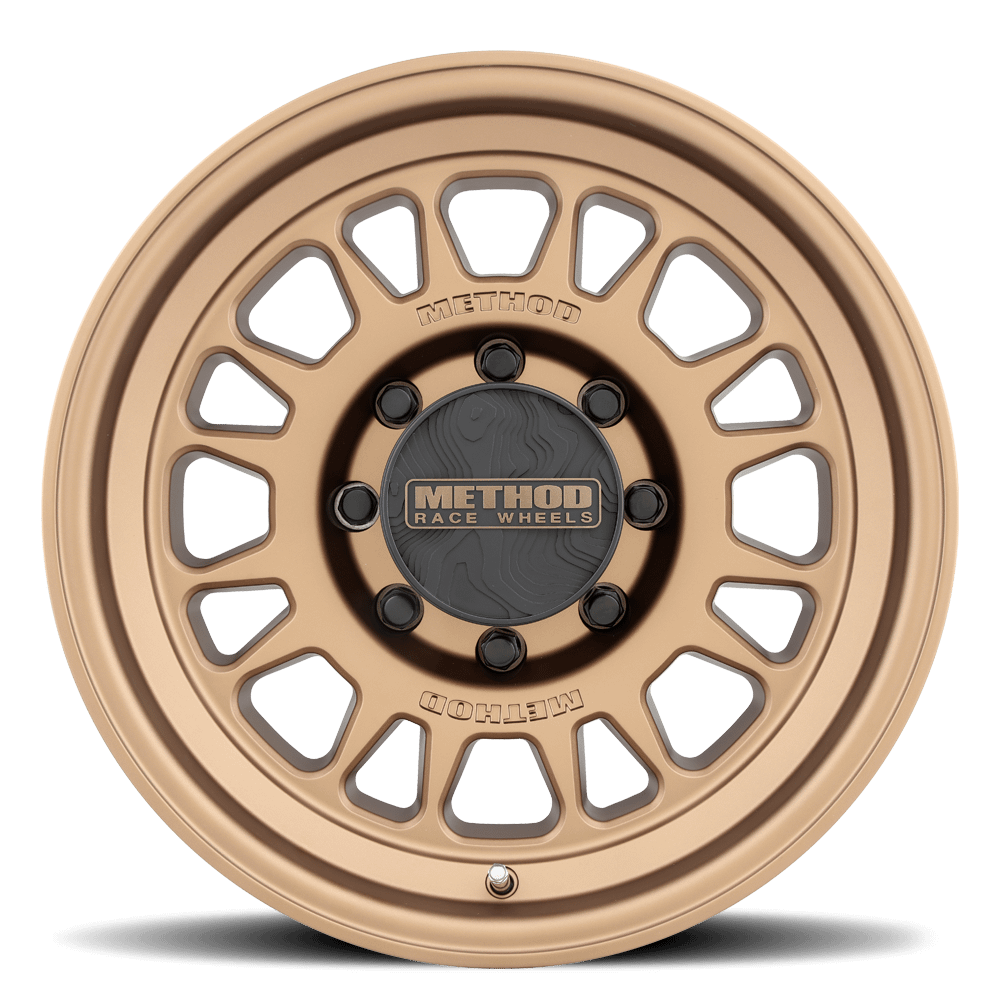 Method Race Wheels Aluminum Wheels 18x9 MR318 Bolt Pattern 8 On 180 Offset 18 Lip Size 1.89 Method Bronze BZ Method - MR31889088918