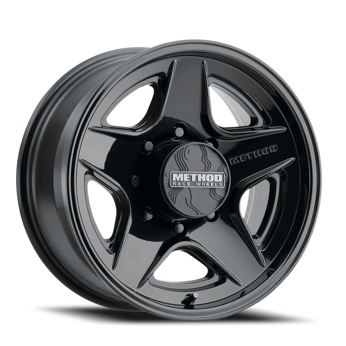 Method Race Wheels Aluminum Wheels 18x9 MR319 Bolt Pattern 8 On 170 Offset 18 Lip Size 1.06 Gloss Black GB Method - MR319890871318