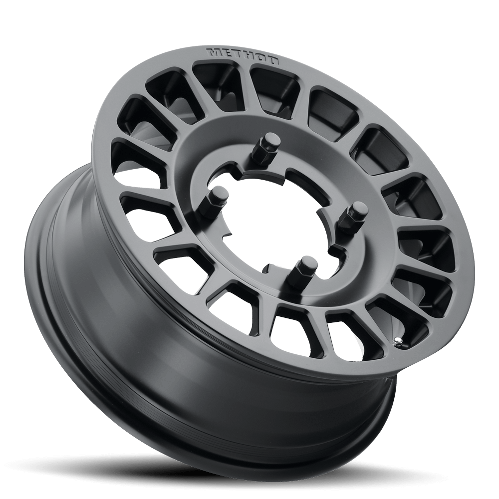 Method Raçe Wheels 407 UTV BEAD GRIP 15x6, +51 Offset, 4x136, 100.00mm Centerbore, Matte Black - MR40756047551