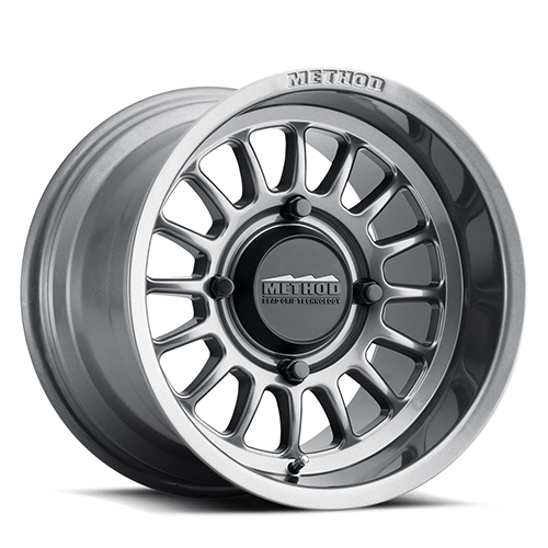 Method Race Wheels MR411, 15x7, 5+2/+38mm Offset, 4x136, 106.25mm Centerbore, Gloss Titanium - MR41157047852