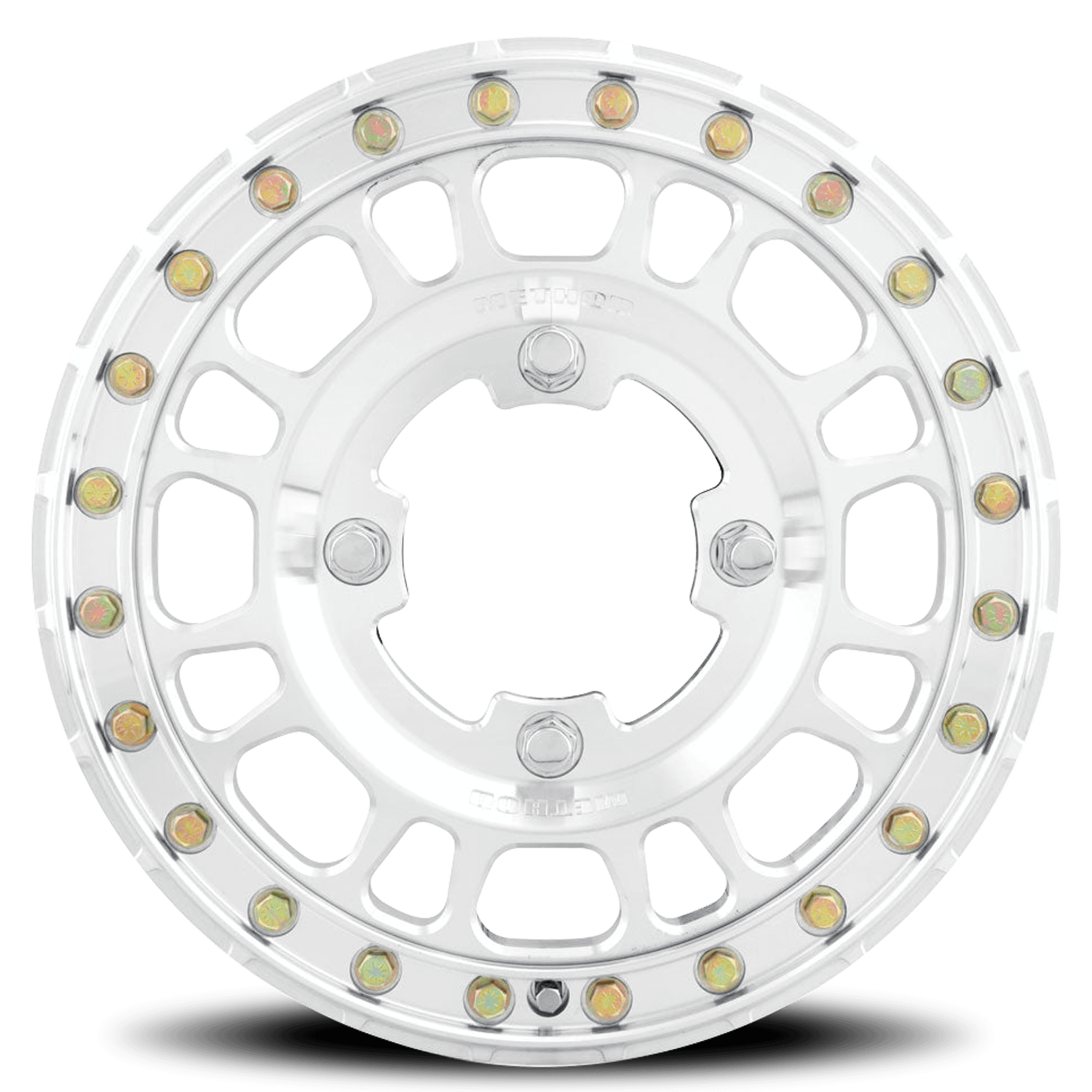 Method Race Wheels Aluminum Wheels 15x5 MR412 Beadlock UTV Bolt Pattern 5 On 114.3 Offset 43 Lip Size 0 Machined Raw Machined Method - MR41255012343B