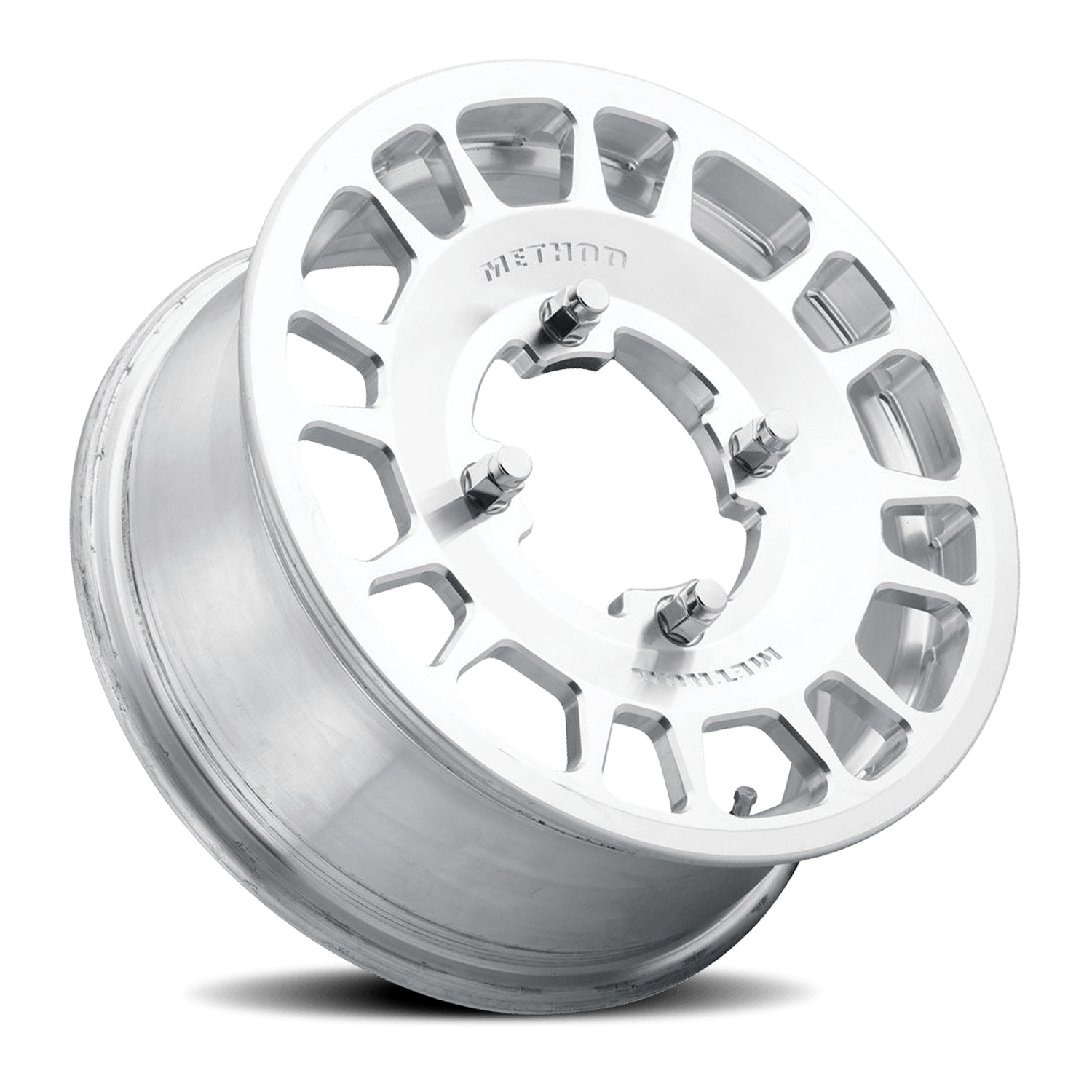 Method Race Wheels 412 UTV Forged Bead Grip, 15x6, 4x4.5, +51mm Offset, 78mm Centerbore, Raw Machined - MR41256012351